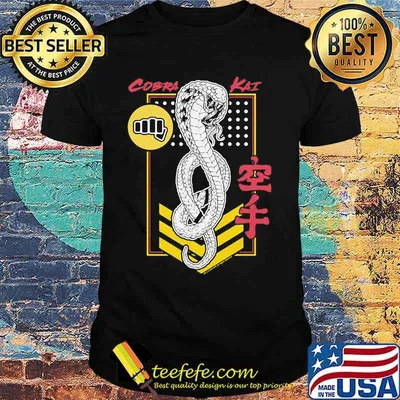 Snake cobra kai japanese shirt