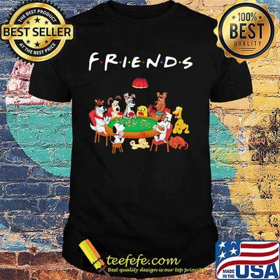 Snoopy And His Dog Friends Pokerr Shirt