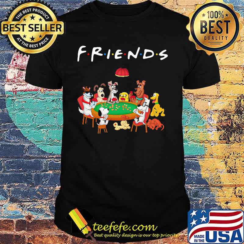 Snoopy And His Dog Friends Pokerr Shirt
