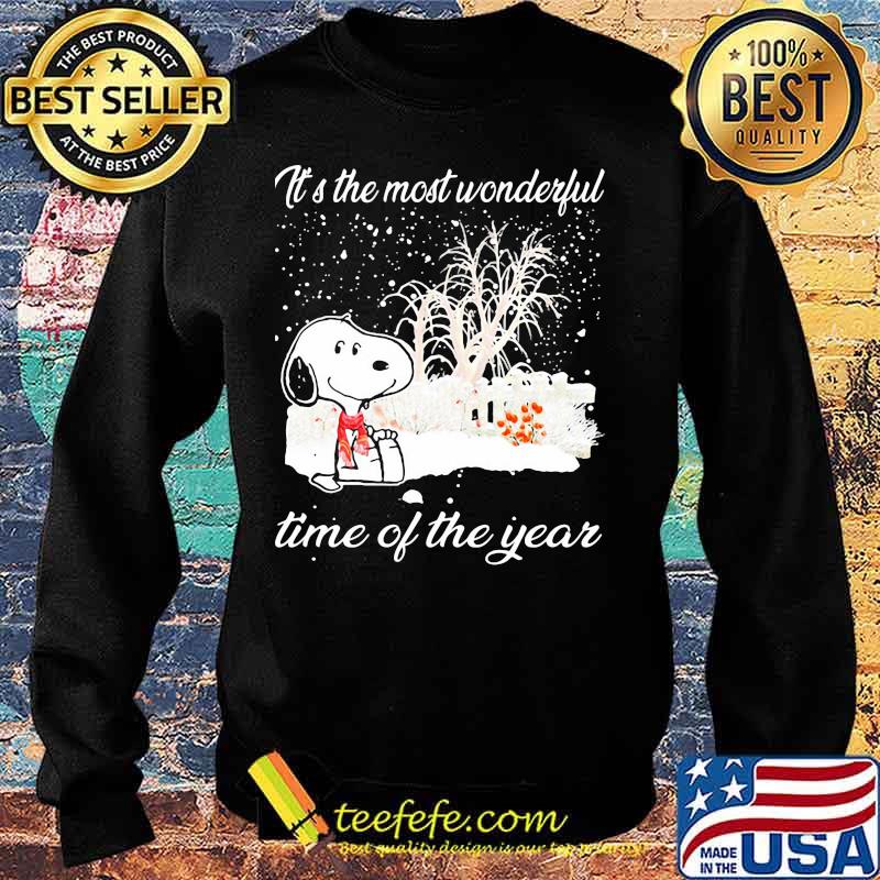 Snoopy it's the most wonderful time of the year s Sweater Snoopy it's the most wonderful time of the year s Sweater