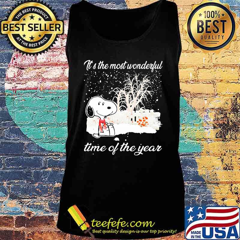 Snoopy it's the most wonderful time of the year s Tank top Snoopy it's the most wonderful time of the year s Tank top