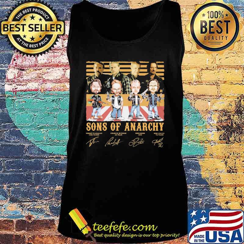 Sons of anarchy signatures vintage retro s Tank top Sons of anarchy signatures vintage retro s Tank top