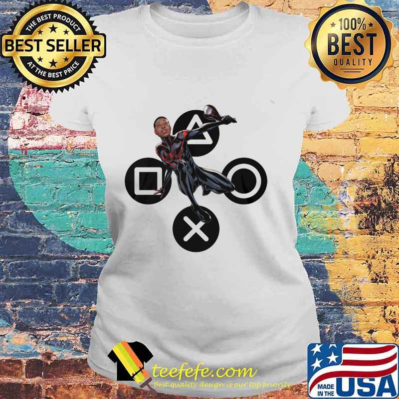 Spiderman peter parker y miles morales s Laides tee Spiderman peter parker y miles morales s Laides tee