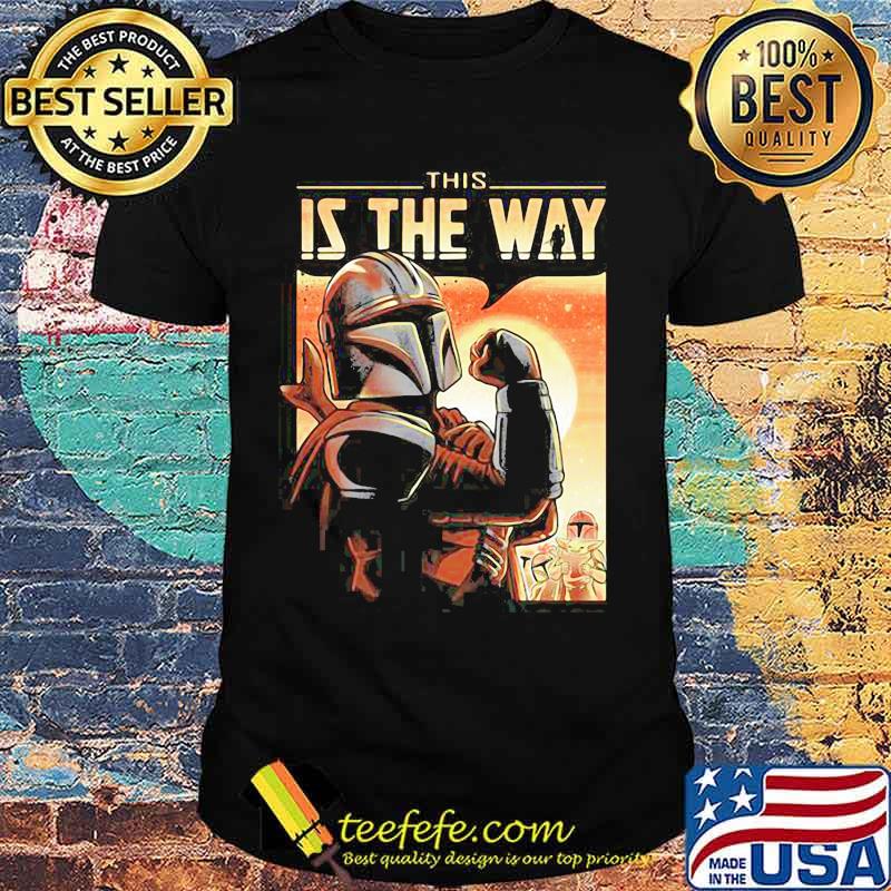 Star wars darth vader this is the way shirt