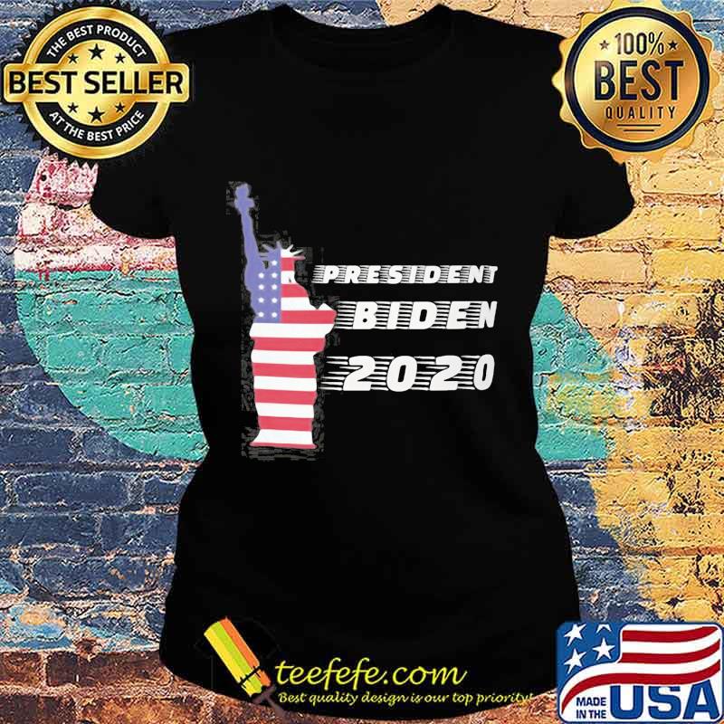 Statue of liberty president biden 2020 american flag s Ladies tee Statue of liberty president biden 2020 american flag s Ladies tee
