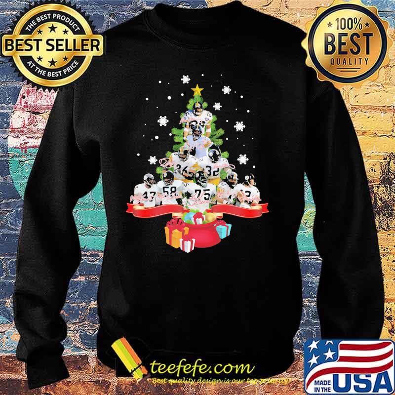 Steelers Team Football Christmas Tree Merry Xmas Shirt Sweater Steelers Team Football Christmas Tree Merry Xmas Shirt Sweater