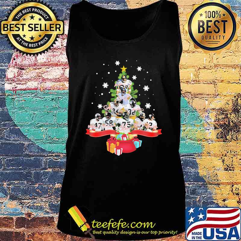 Steelers Team Football Christmas Tree Merry Xmas Shirt Tank top Steelers Team Football Christmas Tree Merry Xmas Shirt Tank top
