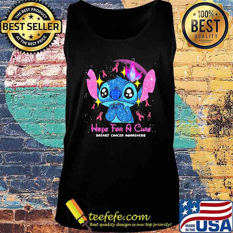 Stitch hope for a cure breast cancer awareness s Tank top Stitch hope for a cure breast cancer awareness s Tank top
