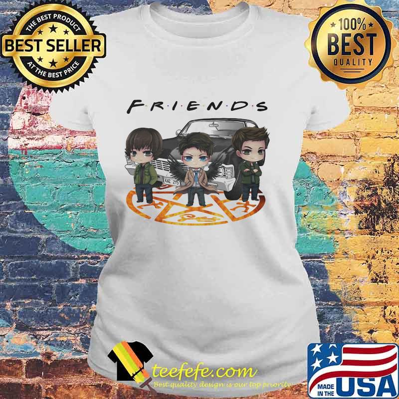 Supernatural characters chibi friends s Laides tee Supernatural characters chibi friends s Laides tee