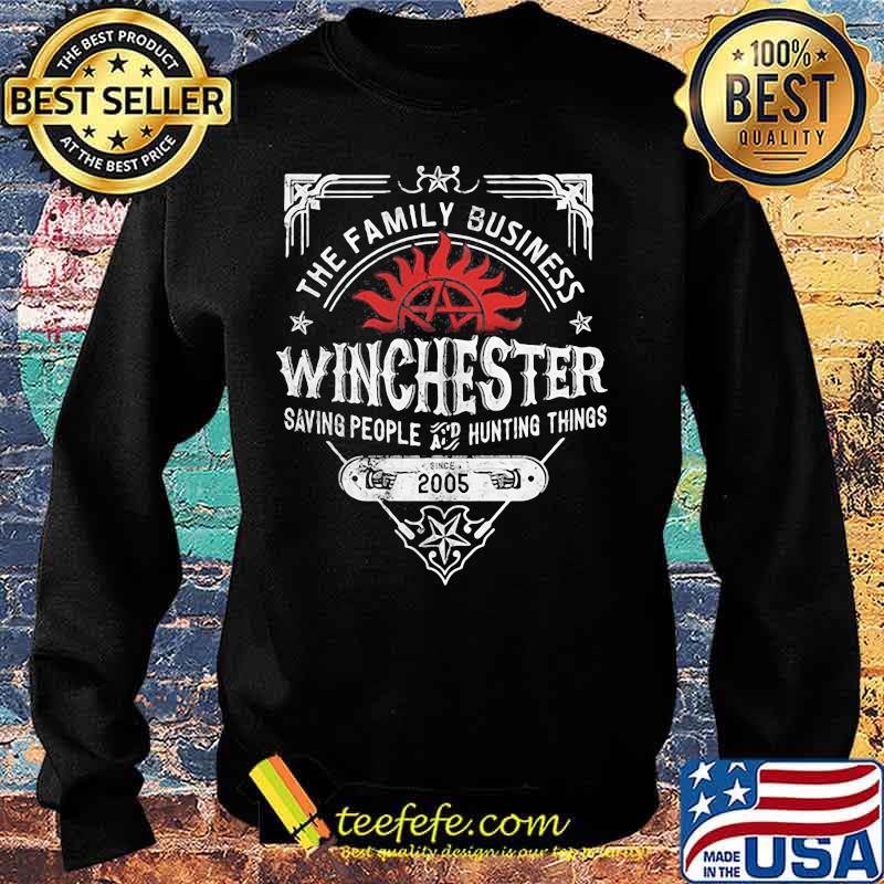 Supernatural the family business winchester saving people hunting things 2005 s Sweater Supernatural the family business winchester saving people hunting things 2005 s Sweater