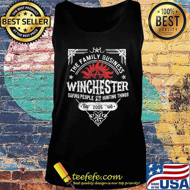 Supernatural the family business winchester saving people hunting things 2005 s Tank top Supernatural the family business winchester saving people hunting things 2005 s Tank top