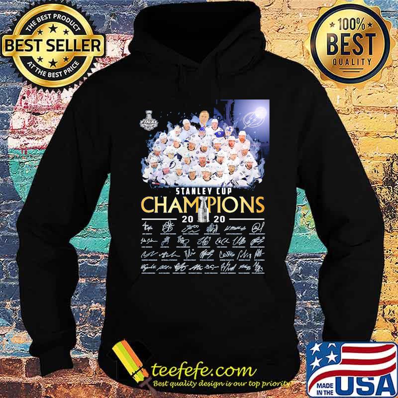 Tampa bay lightning stanley cup champions 2020 signatures s Hoodie Tampa bay lightning stanley cup champions 2020 signatures s Hoodie