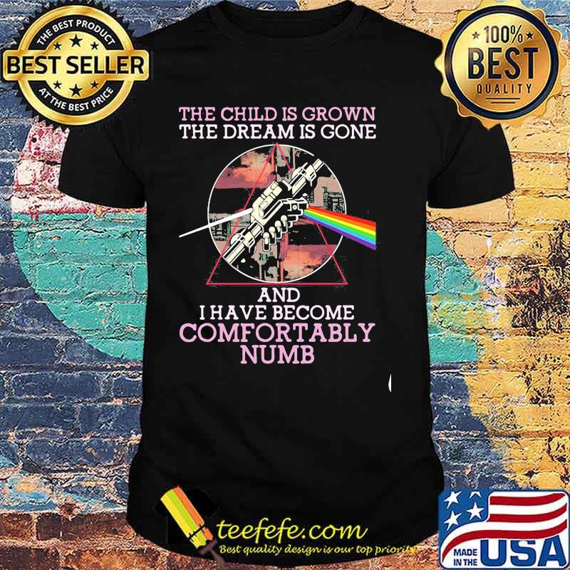 The Child Is Grown The Dream Is Gone I Have Become Comfortably Numb Lgbt Shirt The Child Is Grown The Dream Is Gone I Have Become Comfortably Numb Lgbt Shirt