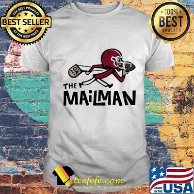 The mailman ga mail football shirt