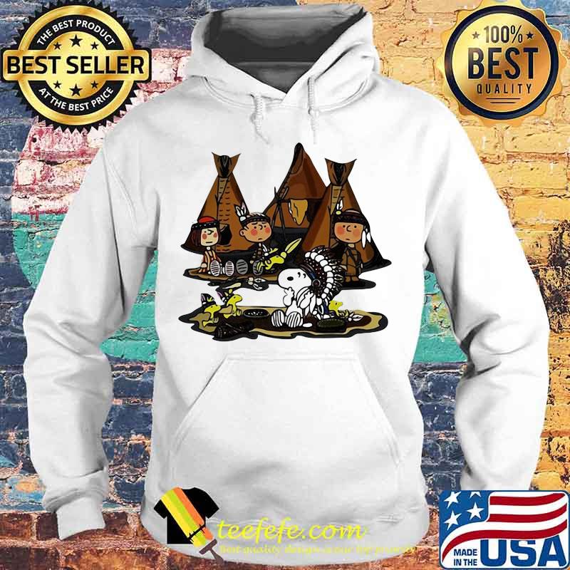 The peanuts characters cartoon camping native s Hoodie The peanuts characters cartoon camping native s Hoodie