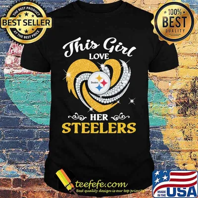 This Girl Love Steelers Her Heart Shirt
