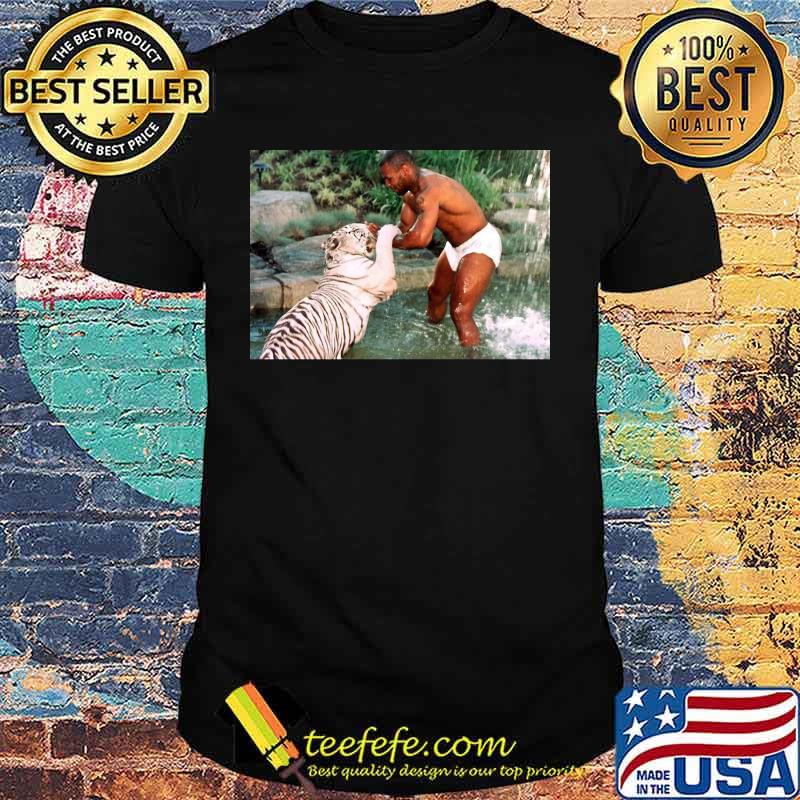 Tigre de mike tyson and tiger shirt
