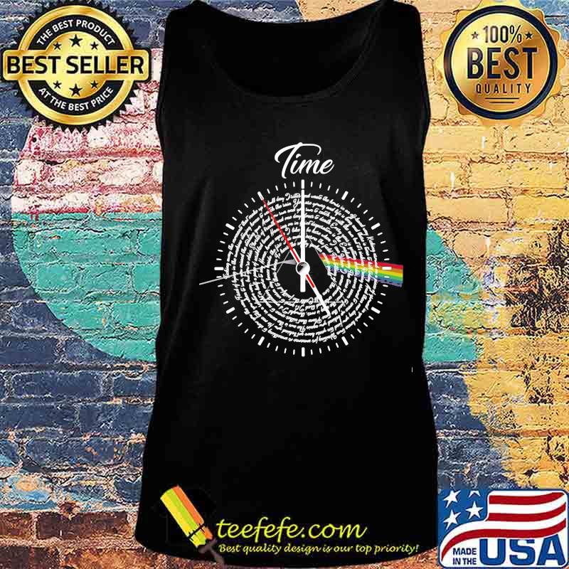 Time Analog Clock Pink Floyd Lgbt Shirt Tank top Time Analog Clock Pink Floyd Lgbt Shirt Tank top