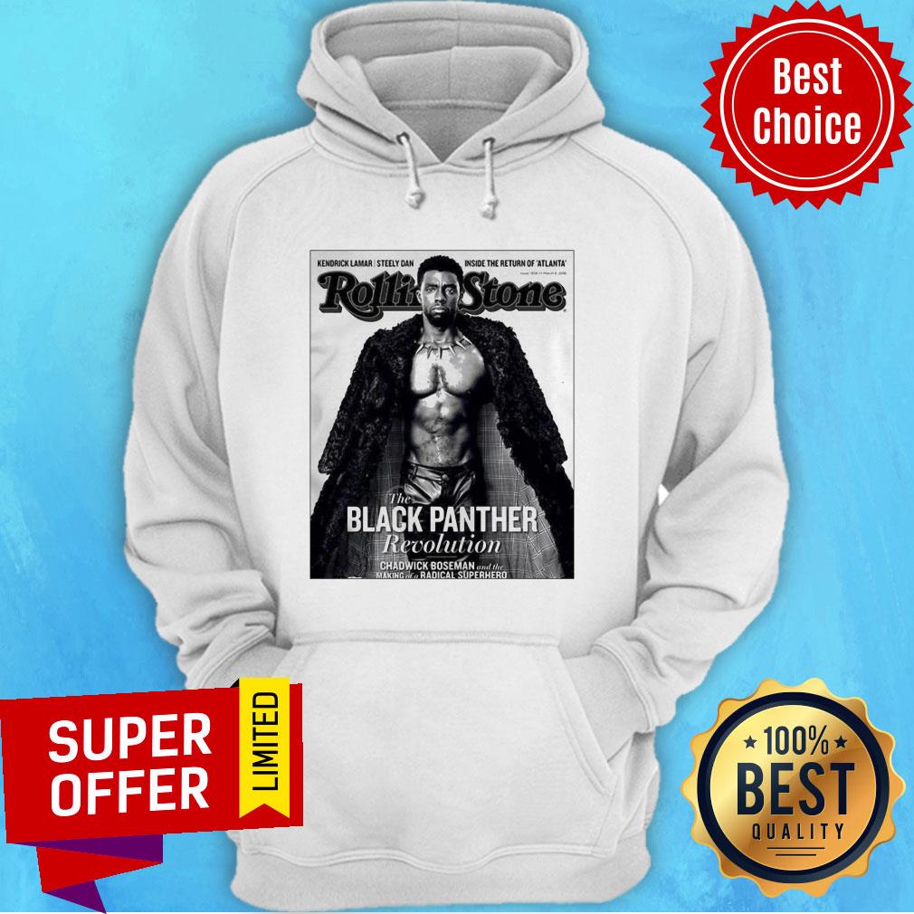 Top The Black Panther Revolution Rolling Stone Superhero Shirt