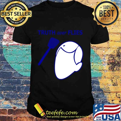 Truth over flies president pense biden shirt