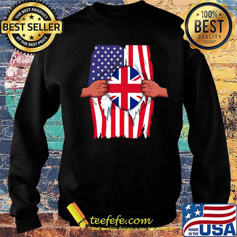 United Kingdom Flag Inside Me Home British American Shirt Sweater United Kingdom Flag Inside Me Home British American Shirt Sweater
