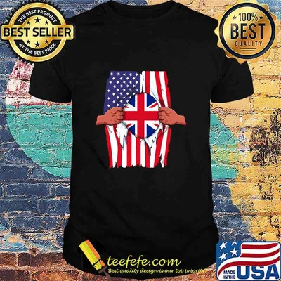 United Kingdom Flag Inside Me Home British American Shirt