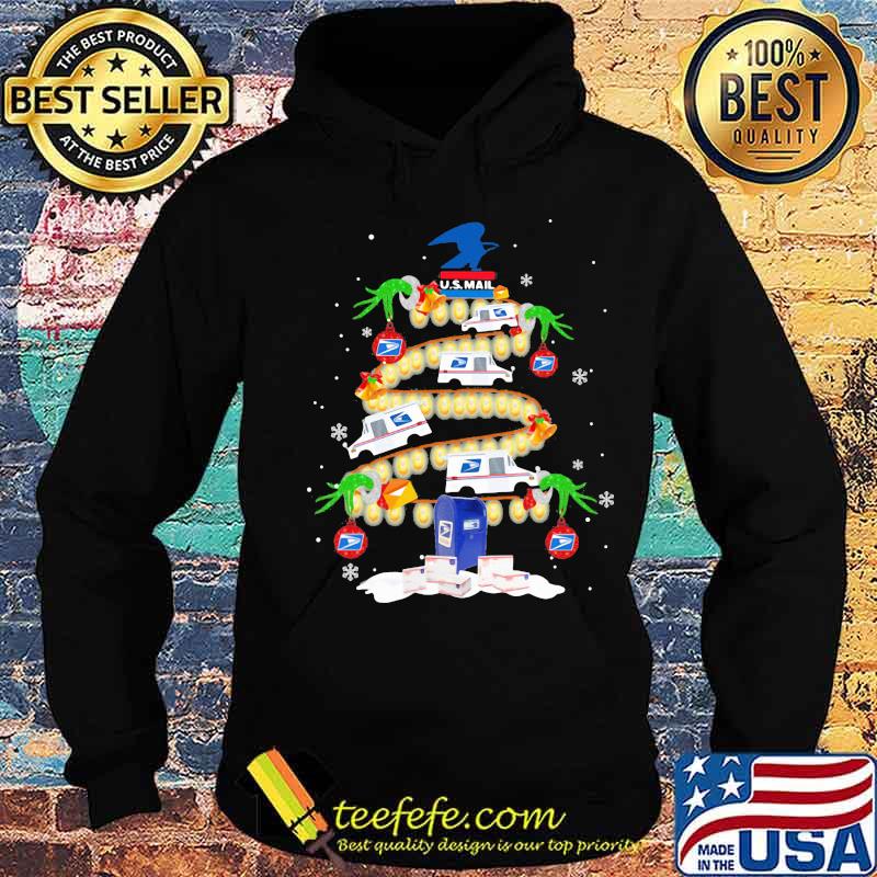 Us Mail Christmas Tree Merry Xmas Shirt Hoodie Us Mail Christmas Tree Merry Xmas Shirt Hoodie