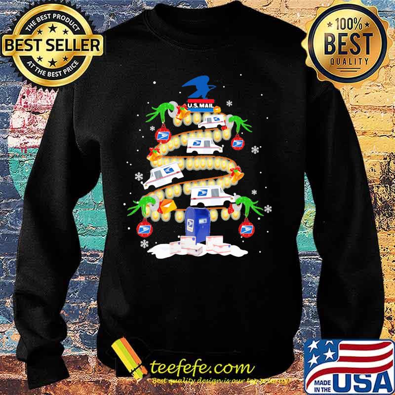 Us Mail Christmas Tree Merry Xmas Shirt Sweater Us Mail Christmas Tree Merry Xmas Shirt Sweater