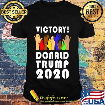 Victory Donald Trump 2020 Hand LGBT Shirt