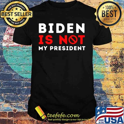 Vintage anti biden is not my president - biden election vote shirt