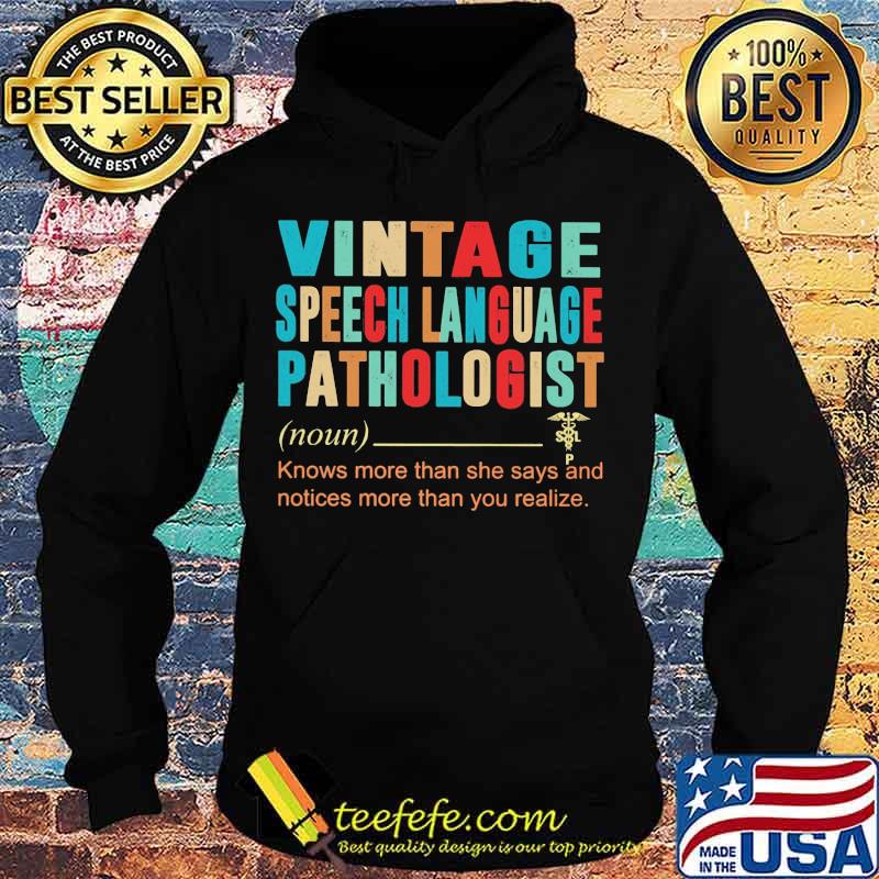 Vintage Speech Language Pathologist Definition Shirt Hoodie Vintage Speech Language Pathologist Definition Shirt Hoodie