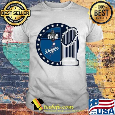 World series  los angeles dodgers champions  shirt