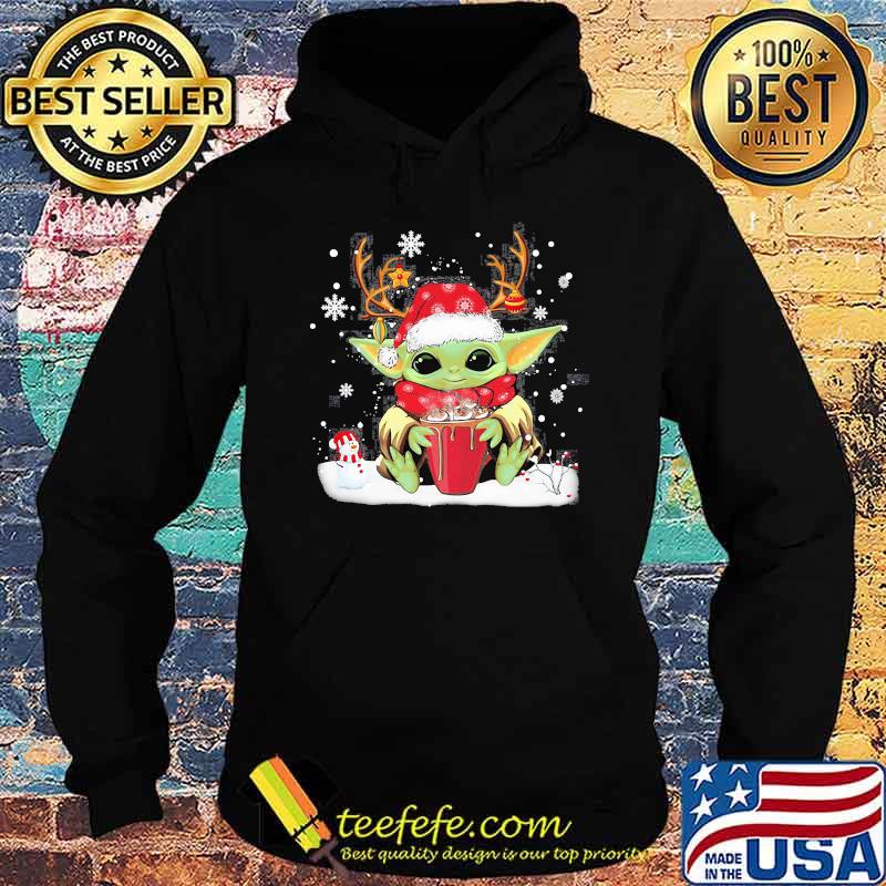 Yoda Baby Reindeer Merry Christmas Shirt Hoodie Yoda Baby Reindeer Merry Christmas Shirt Hoodie