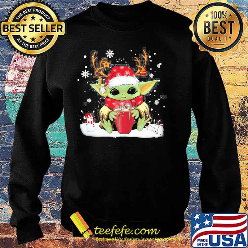 Yoda Baby Reindeer Merry Christmas Shirt Sweater Yoda Baby Reindeer Merry Christmas Shirt Sweater