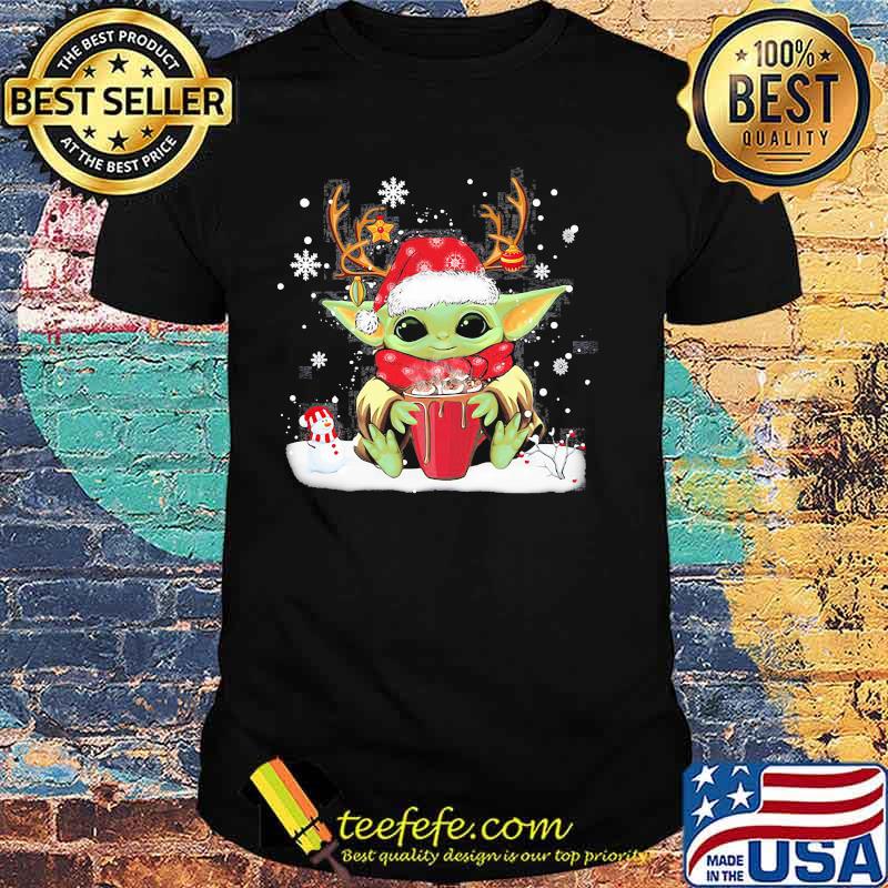 Yoda Baby Reindeer Merry Christmas Shirt Yoda Baby Reindeer Merry Christmas Shirt