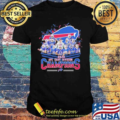 2020 Afc East Division Champions Football Shirt
