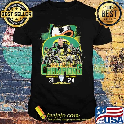 2020 Pac-12 Champions Victory 31 24 Usc Trojans Shirt