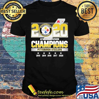 2020 Pittsburgh Steelers Afc North Division Champions Shirt