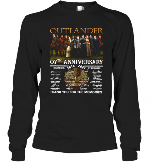 Outlander-07Th-Anniversary-2014-2021-05-Season-67-Episodes-Thank-You-For-The-Memories-Signatures-T-Shirt-Long-Sleeved-T-shirt-.png