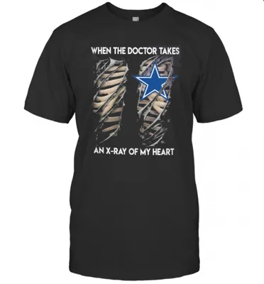 When The Doctor Takes An X Ray Of My Heart Love Stars T-Shirt Classic Mens T-shirt