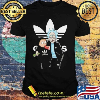 Addidas Rick And Morty Schwifty Shirt