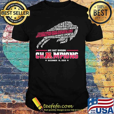 Afc East Division Champions December 2020 List City New York Symbol Buffalo Shirt