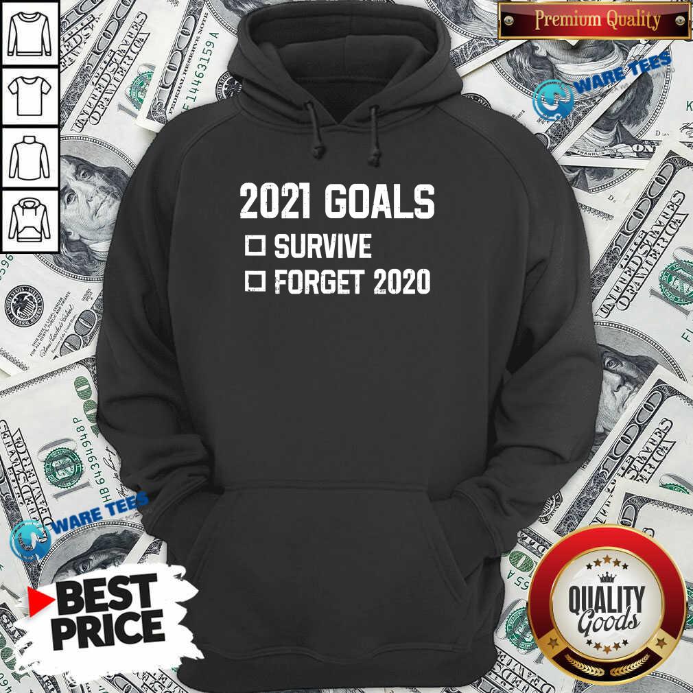 Awesome 2021 Goal Survive Forget 2020 New Year Quarantine Shirt