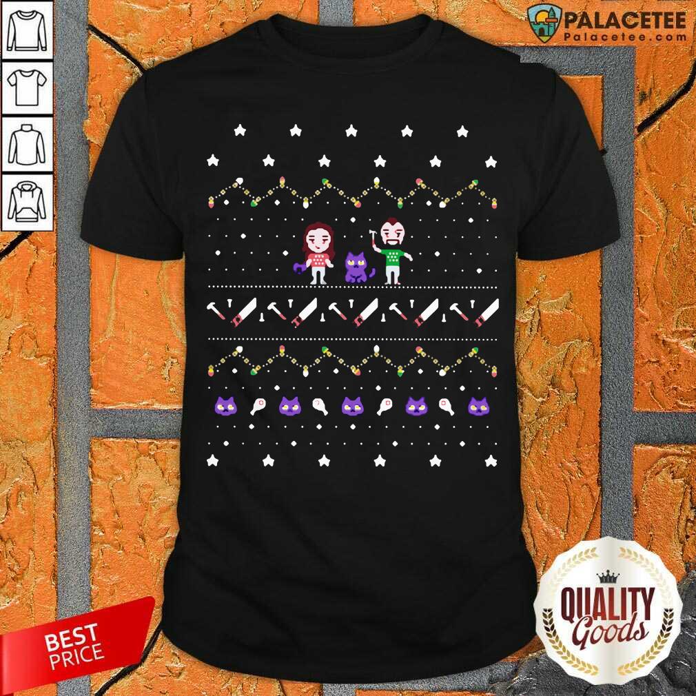 Awesome Evan And Katelyn Merch Ugly Christmas Shirt