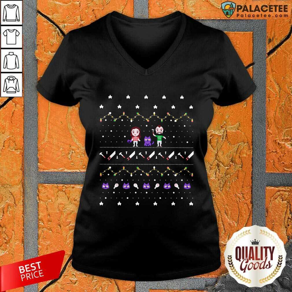 Awesome Evan And Katelyn Merch Ugly Christmas Shirt