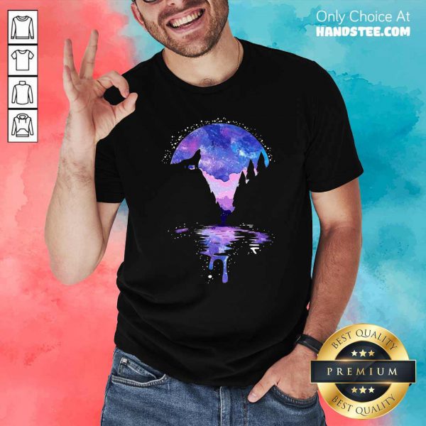 Awesome Howl Moon Shirt