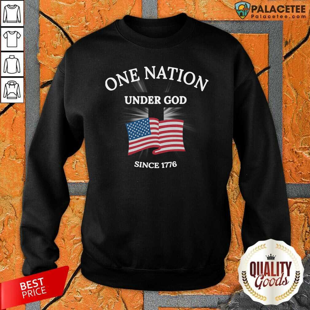 Awesome One Nation Under God Since 1776 Shirt