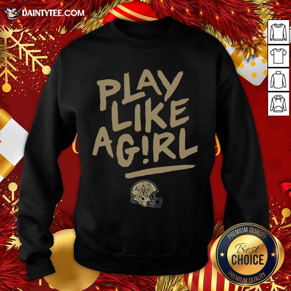 Awesome Play Like A Girl Shirt