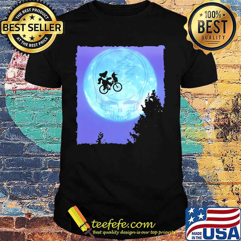 Bear Cycling The Moon Grateful Dead Shirt