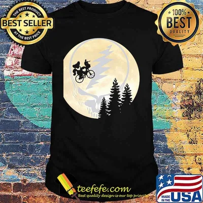 Bear Cycling The Moonblood Grateful Dead Shirt